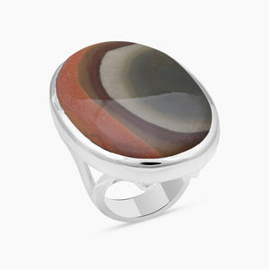 Polychrome Jasper Sterling Silver Rings