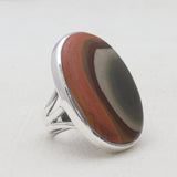 Polychrome Jasper Sterling Silver Rings