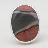 Polychrome Jasper Sterling Silver Rings