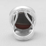 Polychrome Jasper Sterling Silver Rings