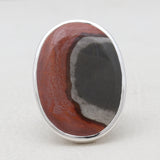 Polychrome Jasper Sterling Silver Rings