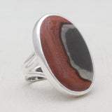 Polychrome Jasper Sterling Silver Rings