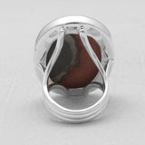 Polychrome Jasper Sterling Silver Rings