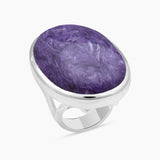 Polychrome Jasper Sterling Silver Rings