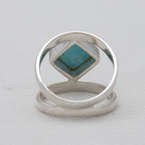 Larimar Silver Rings