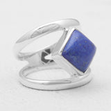 Larimar Silver Rings