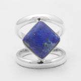 Larimar Silver Rings