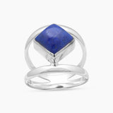 Larimar Silver Rings