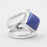 Larimar Silver Rings
