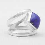 Larimar Silver Rings