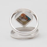 Larimar Silver Rings