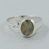 Aquamarine Silver Ring