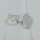 Aquamarine Silver Ring