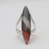 Polychrome Jasper Silver Rings