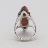 Polychrome Jasper Silver Rings