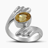 925 Sterling Silver Garnet Rings