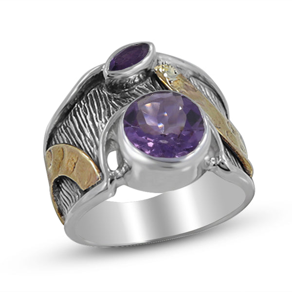 Amethyst 925 Sterling Silver Rings