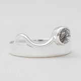 925 Sterling Silver Blue Topaz Rings