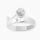 925 Sterling Silver Blue Topaz Rings