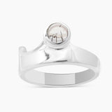 925 Sterling Silver Blue Topaz Rings