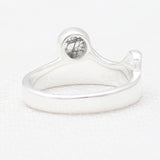 925 Sterling Silver Blue Topaz Rings