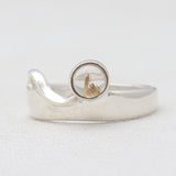 925 Sterling Silver Blue Topaz Rings