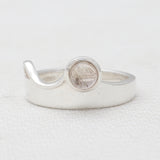 925 Sterling Silver Blue Topaz Rings