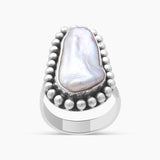 Fresh Water Pearl Silver Rings
