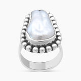 Fresh Water Pearl Silver Rings