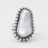 Fresh Water Pearl Silver Rings