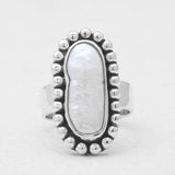 Fresh Water Pearl Silver Rings