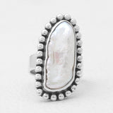 Fresh Water Pearl Silver Rings