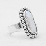 Fresh Water Pearl Silver Rings