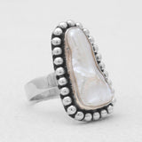 Fresh Water Pearl Silver Rings