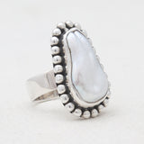 Fresh Water Pearl Silver Rings
