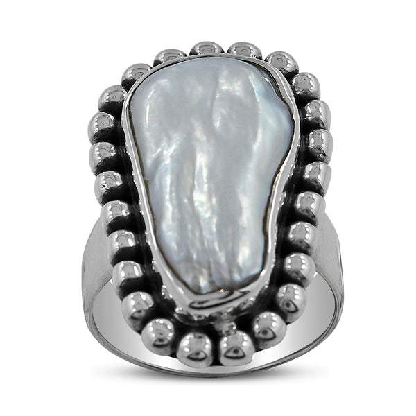 925 Sterling Silver Pearl Rings