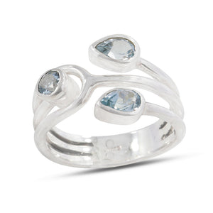 Peridot Gemstone Sterling Silver Rings