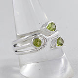 Peridot Gemstone Sterling Silver Ring