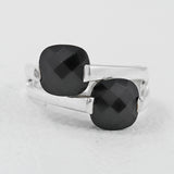 Black Onyx Gemstone 925 Sterling Silver Ring