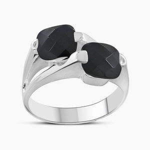 925 Sterling Silver Black Onyx Rings