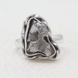 925 Sterling Silver Meteorite Rings
