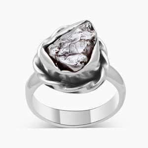 925 Sterling Silver Meteorite Rings
