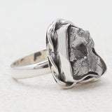 925 Sterling Silver Meteorite Rings