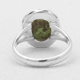 Gaspeite Silver Rings
