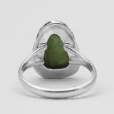Gaspeite Silver Rings