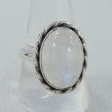 925 Starling Silver Labradorite Ring