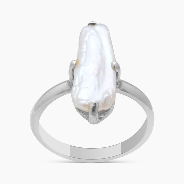Fresh Water Pearl Silver Rings