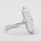 Fresh Water Pearl Silver Rings