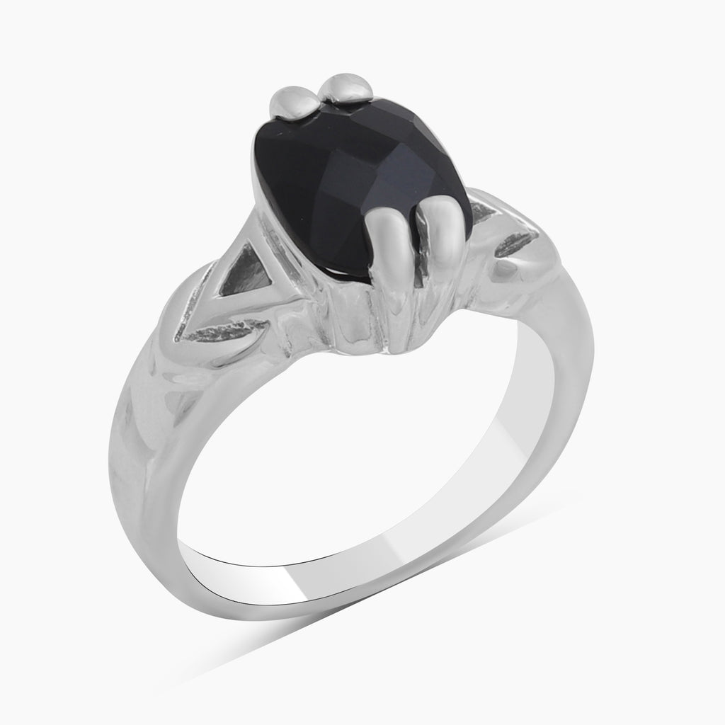 925 Sterling Silver Black Onyx Rings