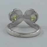 Peridot Gemstone Ring 925 Sterling Silver